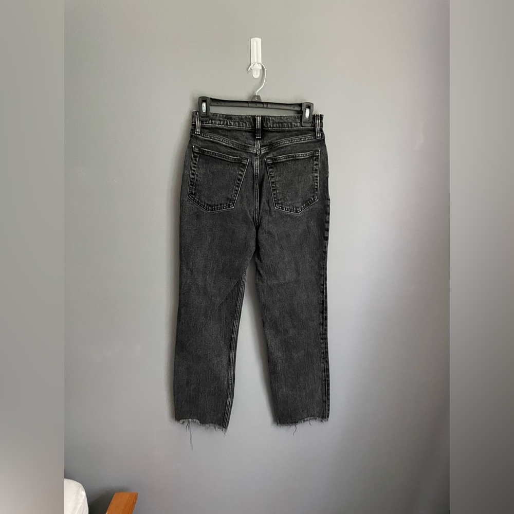 Abercrombie & Fitch Ultra High Rise Straight Jeans Womens Size 28 - Picture 2 of 5
